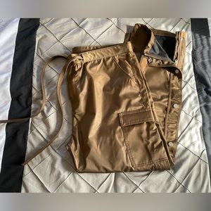 MNML.La | Nylon Snap Zipper Cargo II Pants | Men’s 42 x 30 | 10” Leg Opening